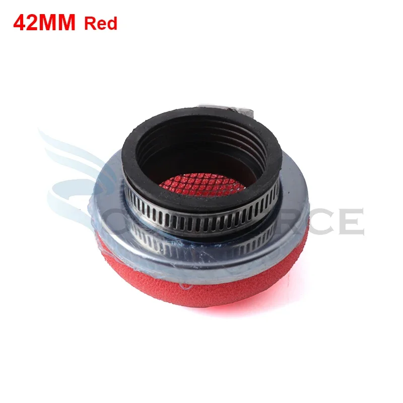 Esponja limpiadora de filtro de aire de espuma recta para motocicleta, 28/32/35/38/42/45/50/54/58MM, para motor de 2 tiempos, bicicleta de bolsillo, Mini Moto Scooter