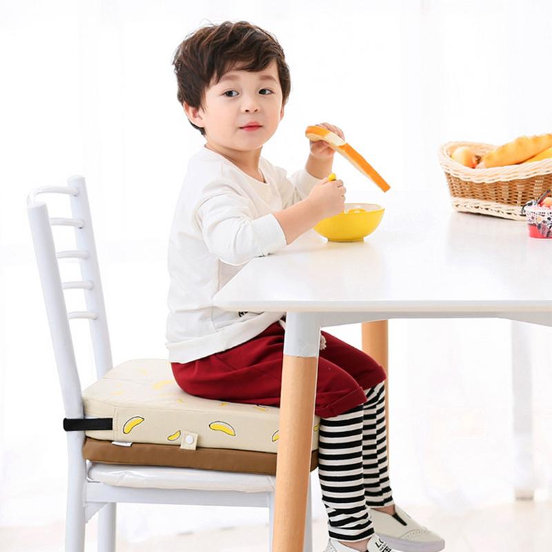 Kinderen Verhoogd Stoel Pad Anti-Slip Waterdichte Baby Dineren Kussen Verstelbare Stoel Booster Kussen voor Kids