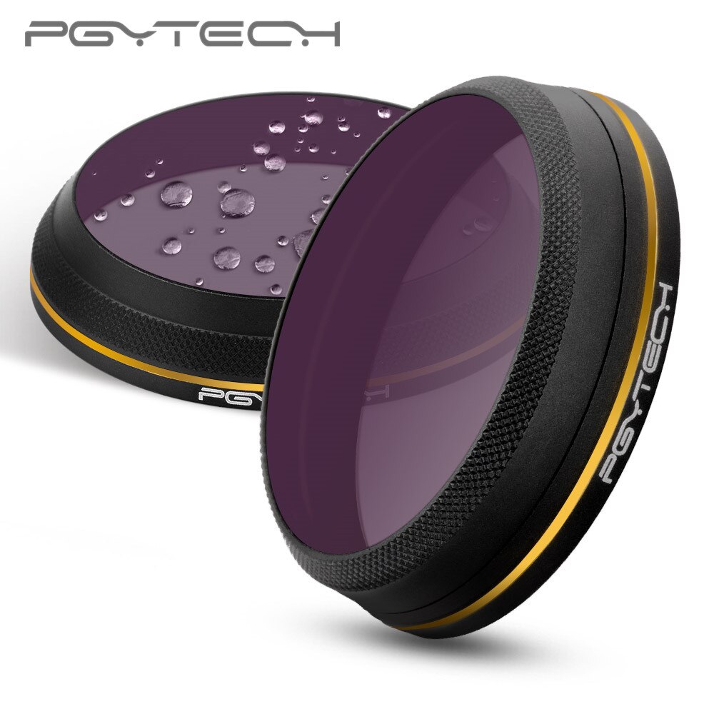 PGYTECH Gimbal Camera CPL/UV Gold-edge Camera Lens Filter Voor DJI Inspire 2X4 S drone Accessoires