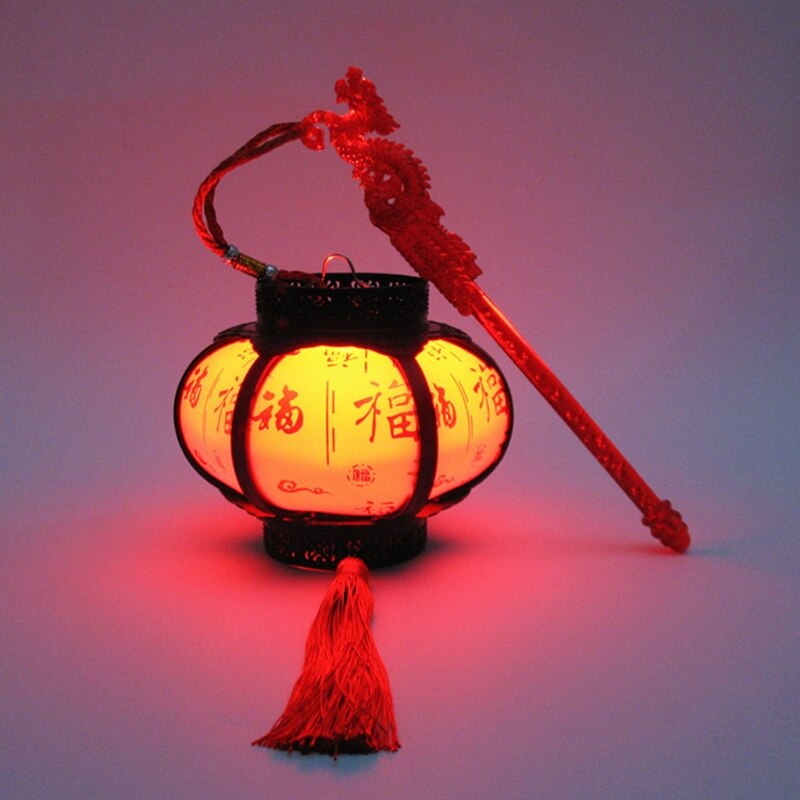 Household Chinese Year Chinese Style LED Luminous Portable Lantern: A-4