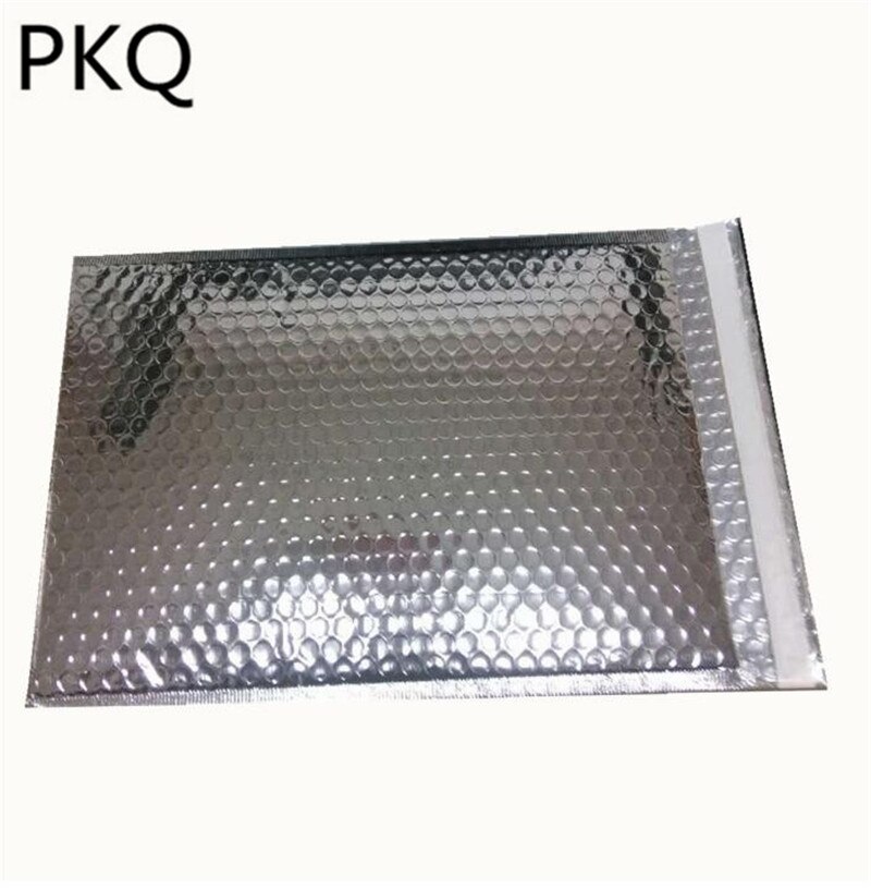 50pcs Large Bubble Envelope Foam Foil Mailing Bag Silver Bubble Mailer Envelopes for Packaging Pouch Small