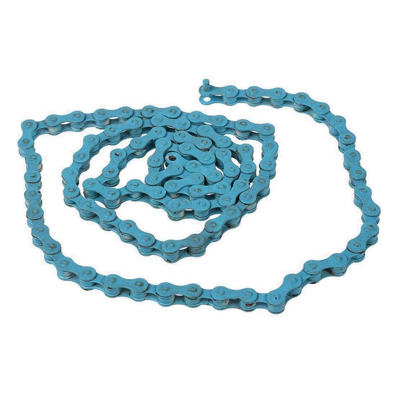 Fahrrad MTB BMX Rennrad 1/2 "X 1/8" Fixied Kette Single Geschwindigkeit 96 Verknüpfung Blau-ABLD: Ursprünglich Titel