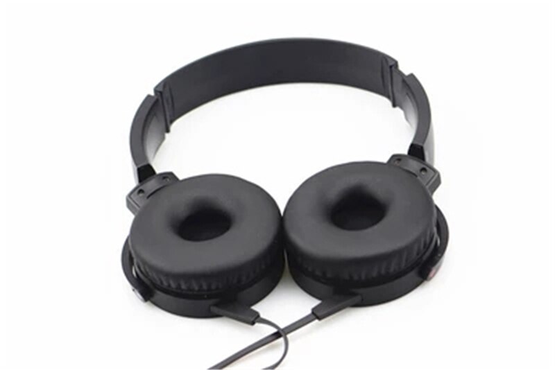 Öronkuddar kudde kudde för sony mdr -xb550ap xb450ap xb650bt hörlurar 72mm