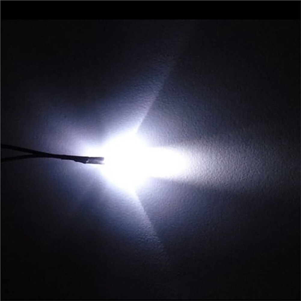 Bombilla LED precableada de 12V, 3mm/5mm, diodo de lámpara LED precableado DC 12V F5, diodos emisores de luz inteligente, decoración DIY, 5 colores, 10 Uds.