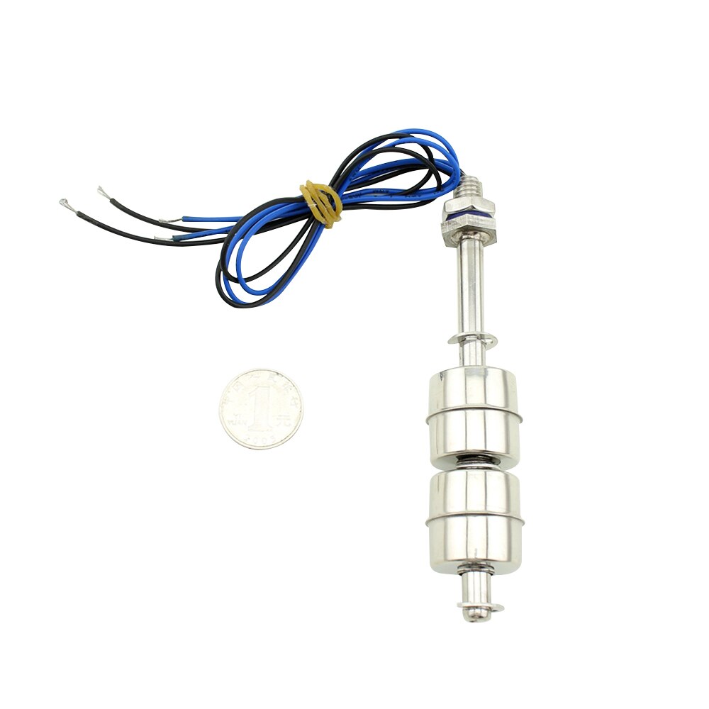 220V 10W 120mm Stainless Steel Float Switch SFS12010-2 SUS304 Tank liquid Water level Sensor automatic Floating Switch ES6010