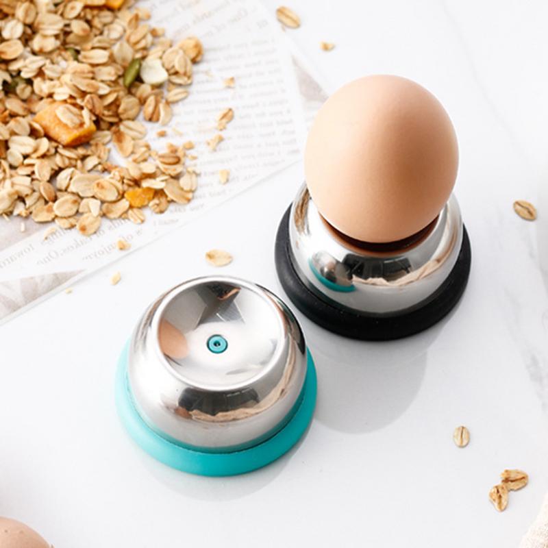 Eggpoker 304 nåler i rustfritt stål eggmaker plastbase manuell kokt eggstansemaskin kjøkken lite verktøy eggprikkere