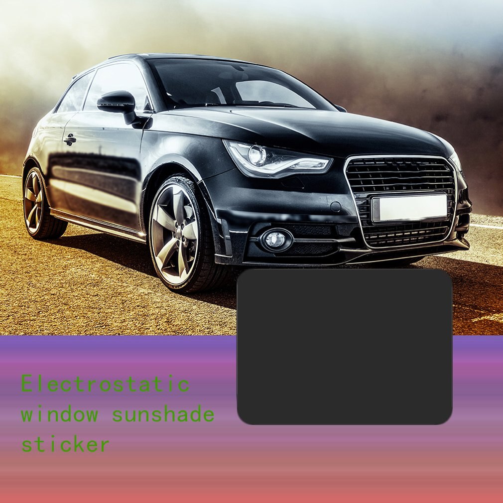 Car Sun Shade Sun Block Film Car Sticker Car Static Sticker Window Glass Sunscreen Curtain Heat Insulation Curtain