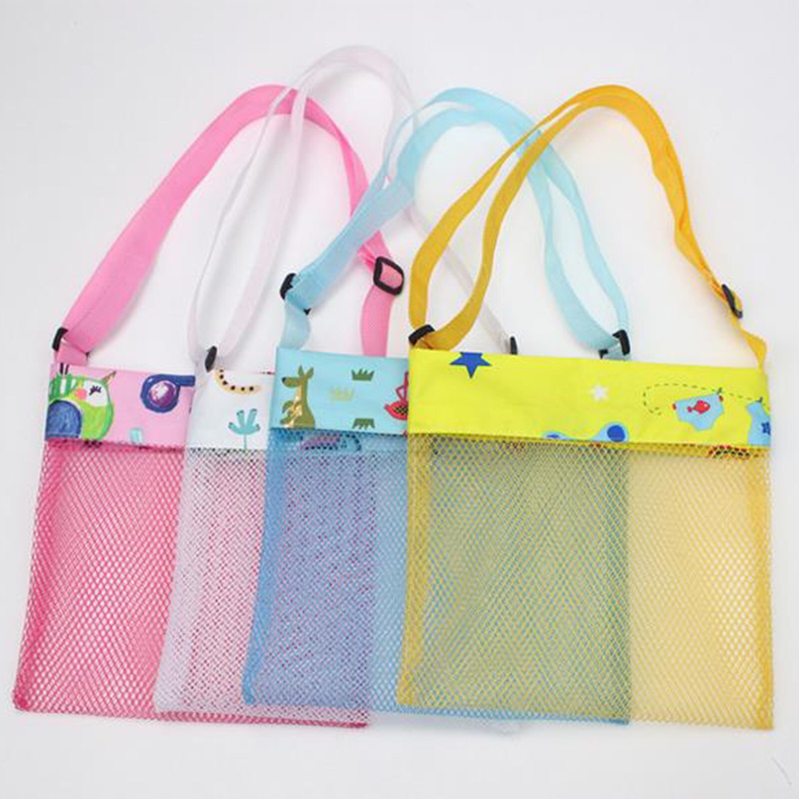 Children's Beach Bag Convenient Portable Small Cross Bag Boys Girls Foldable Tennis Badminton Storage Bag For Kids Travel d3