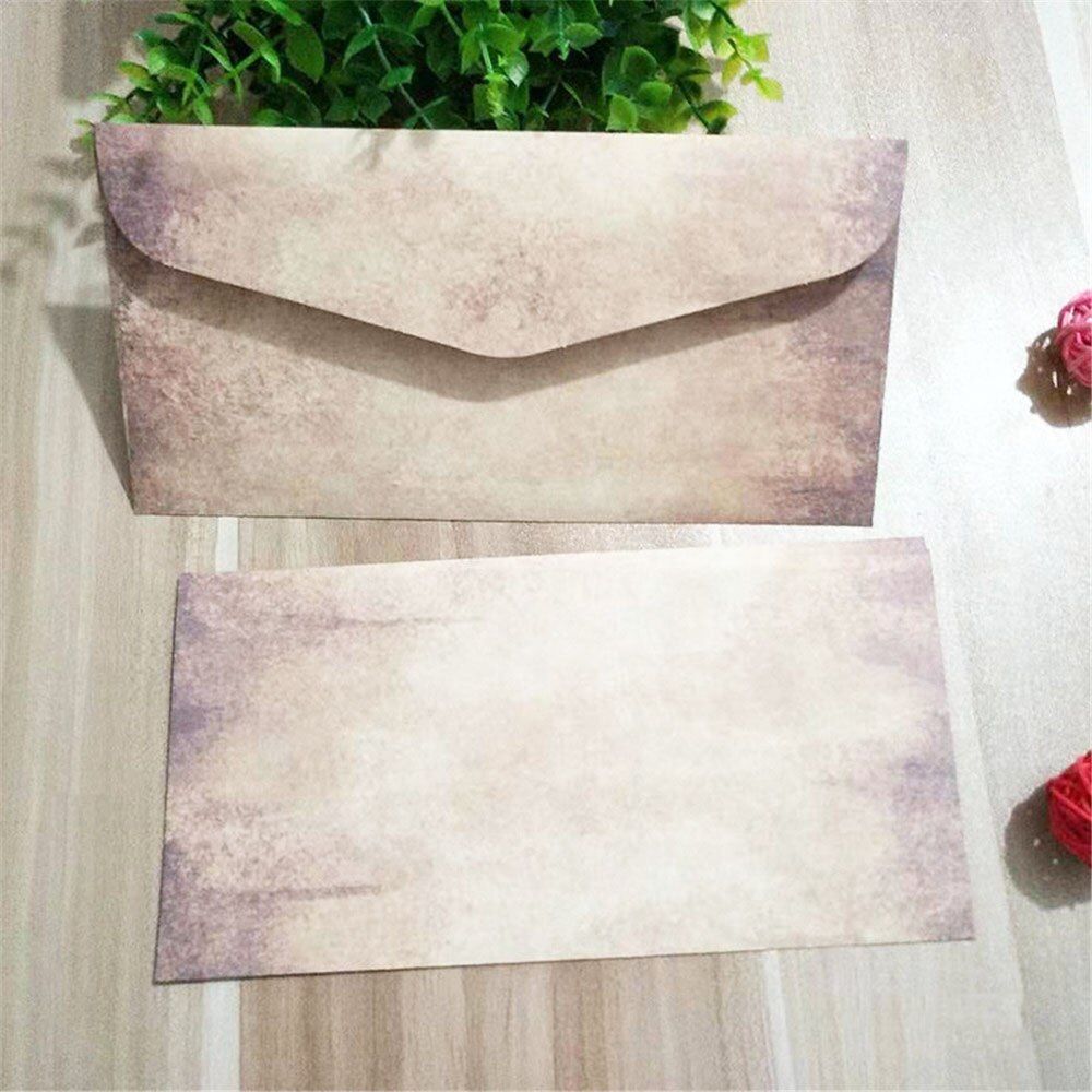 10pcs Vintage Envelopes Letter Paper Bags Wedding Invitation Envelopes Party Bags Letter Pads Cover Cards Stationery: F-envelopes