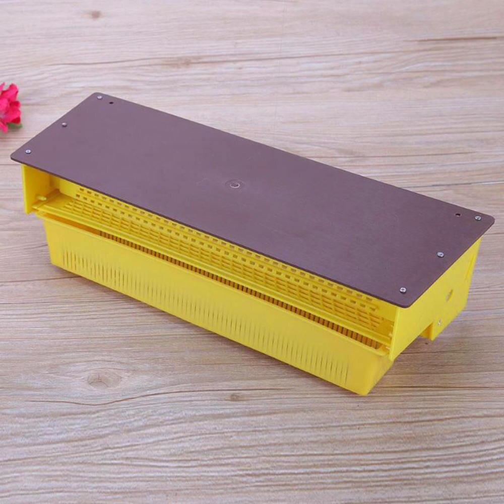 Yellow Plastic Pollen Trap Multifunctional Removable Bee Honey Hive Entrance Pollen Collector For Apiculture Beekeeping Tools