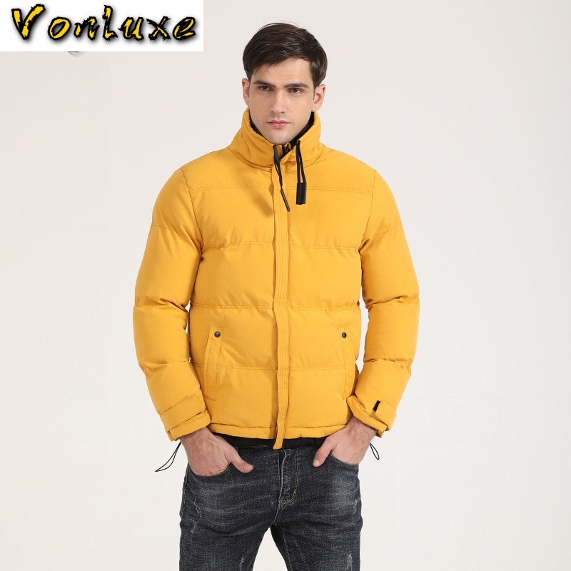 Merk winterjas voor heren kleding streetwear dons katoenen jas man bomber heren jassen puffer jassen yyyz 5502