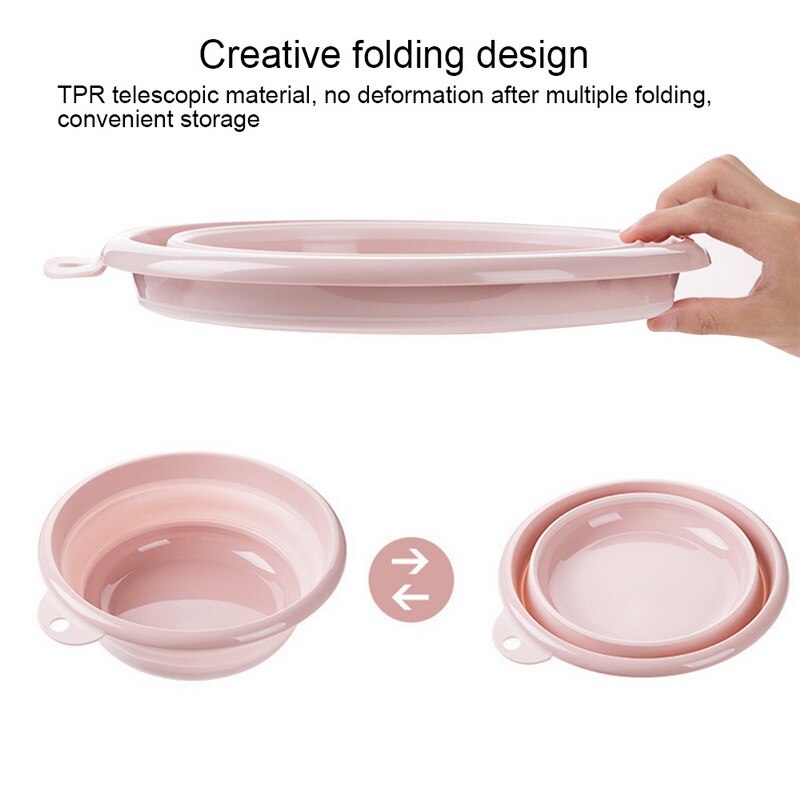 T opvouwbare grote wasbak huishoudelijke plastic wasbak reis verdikte kleine wasbak plastic bak