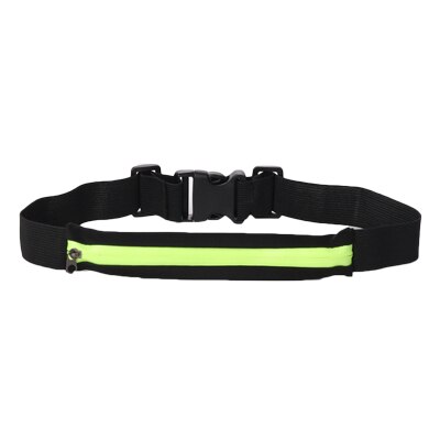 Aokali Sporttas Outdoor Elasticiteit mannen en vrouwen Fitness Running Portemonnee Anti-diefstal Waterdichte Onzichtbare Mobiele Riem: Single3