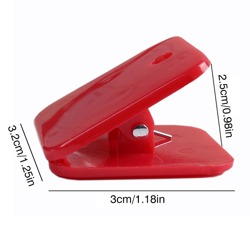 Acrylic Clamp Paper Clips Ticket Holder Paper Documents Organizer Student School Office Supplies Bookmark Binder Clip