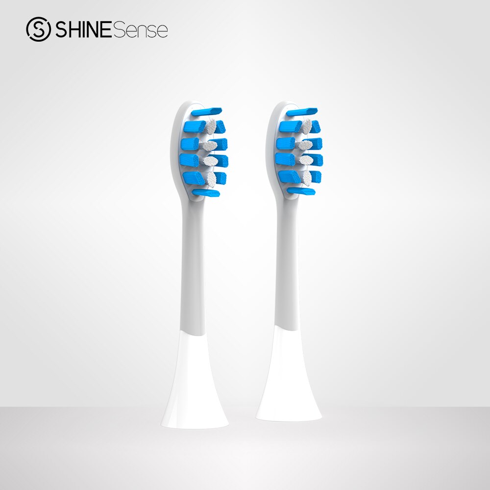 ShineSense Sonic Toothbrush Replacement Brush Heads for STB-100&amp;200