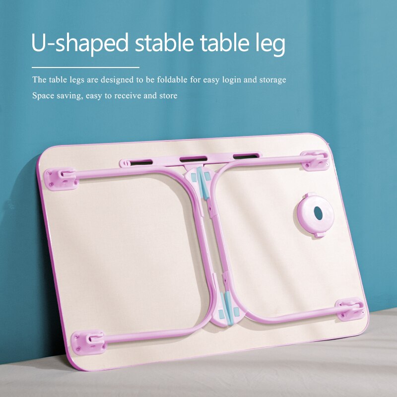 DIY Portable Folding Table For Laptop Solid Color Simple Folding Table Board Waterproof Multifunctional Table Table Picnic Table