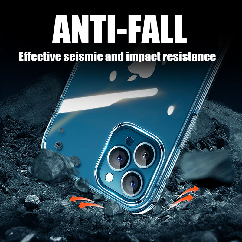 Ultra fino claro caso de telefone para iphone 11 12 13 14 15 16 pro max plus 13 mini x xr xs 16e silicone macio transparente capa traseira