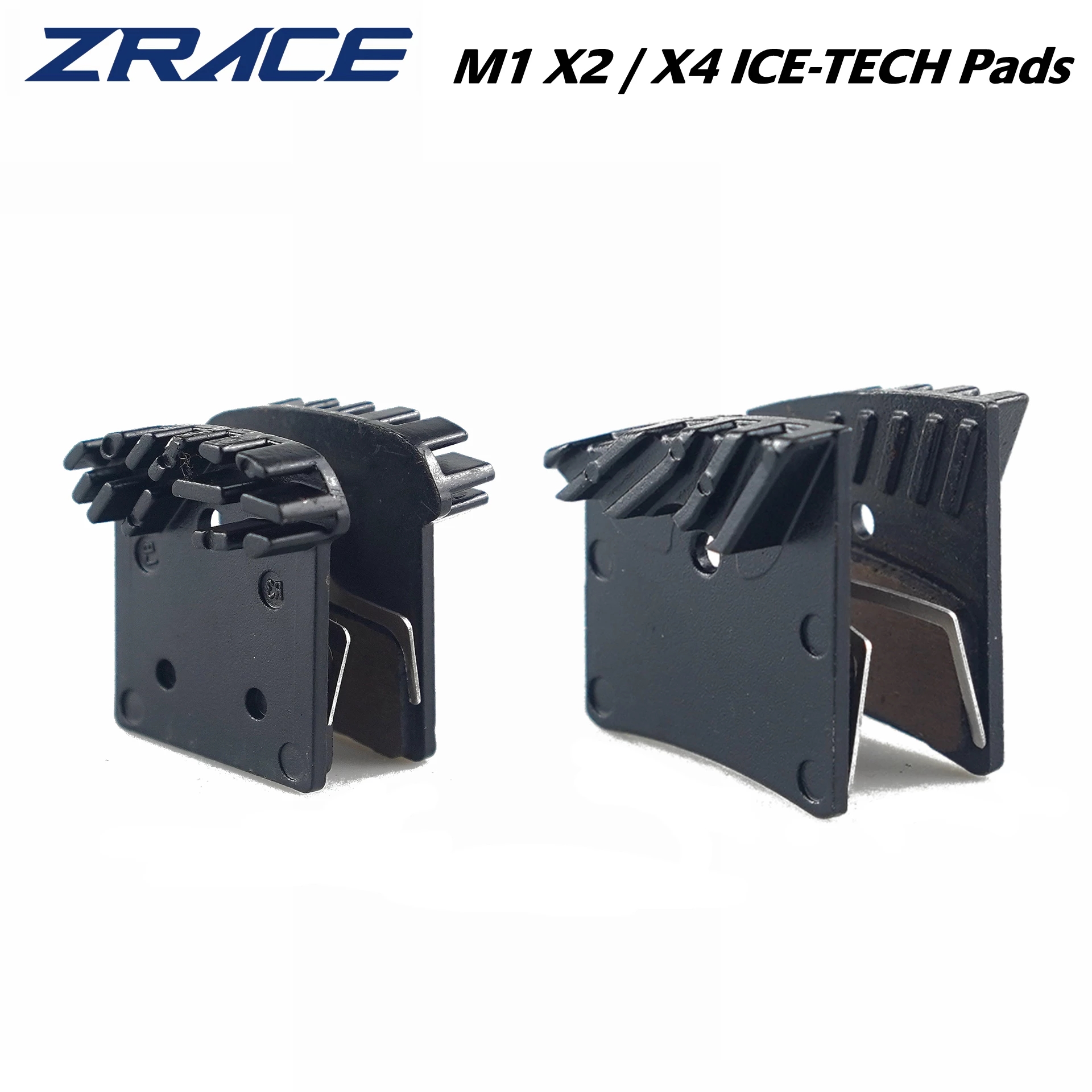 ZRACE M1 X2/X4/BR-002/BR-005 Brake Metal Pads,Ice tech,Cooling Brake Pads,TCE-TECH,Compatible with J02A/J03C/J04C/hope