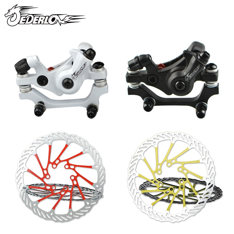 MTB Mountain Bike Front and back Disc Brake Aluminum Alloy Bicycle Brake Mechanical Caliper Cycling Parts