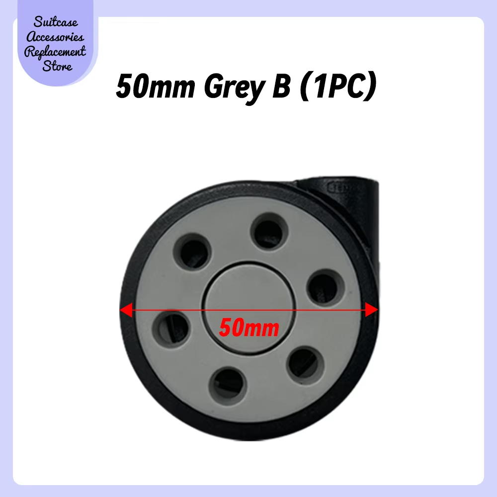 Bagagewielen voor rimowa reparatie, 50mm vervangende wielen, draagwielen, trolleykoffer, stille zwenkwielen, kofferaccessoires: 3/8 " / Chocolade