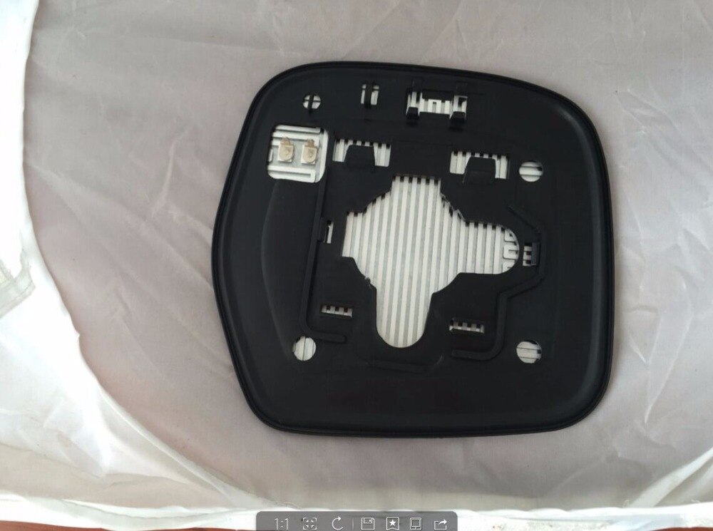 LH side Wing Car Mirror Glass Replacement Toyoto HIACE 2004 plate + heated