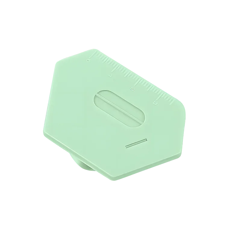 Guide de couture magnétique multi-usages, accessoires pour machine à coudre domestique, outil de positionnement des ourlets: green