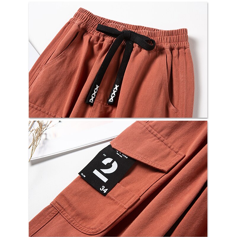 Pantalones deportivos para niños grandes, ropa de chándal informal de cintura elástica para adolescentes, 8, 10, 12 y 14 años, LX38