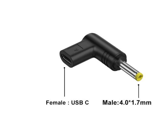 USB C PD to DC Power Connector Universal 5V 9V 12V Type C to DC Jack Plug Charging Adapter Converter for Router Tablet Mini Fan: Red / 100m