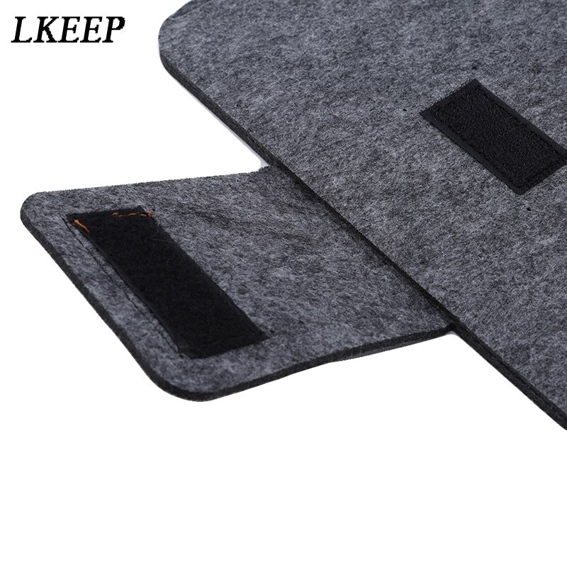Stevige wollen vilten laptophoes 13 inch hoes voor macbook notebook hoes laptoptas
