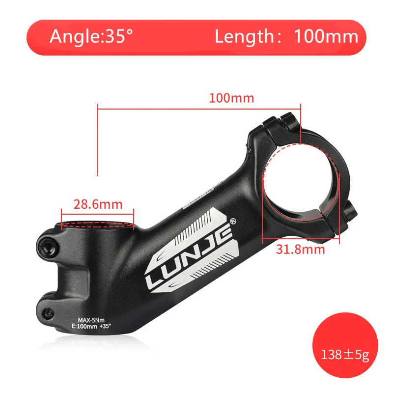 Ultralight Bike Stem 17 Degree Aluminium Alloy MTB Road Bicycle Stem 31.8mm 60/70/80/90/100/110 Mountain MTB Bicycle Power Parts: Pink