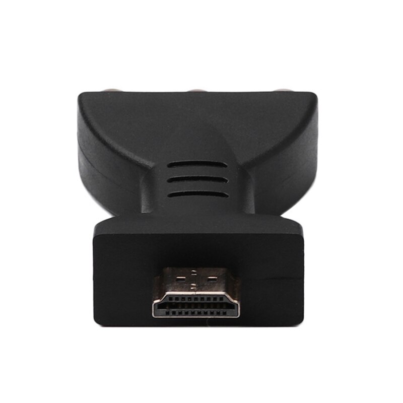 AV Digital Signal HDMI To 3 RCA Female Audio Adapter Component Converter Video Audio Adapter AV Component Converter ZXPY1
