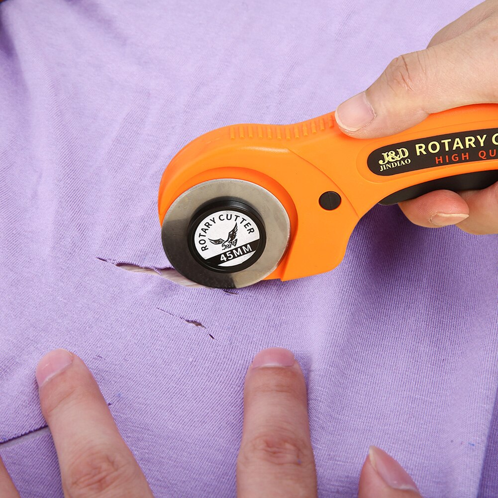 Rotary Cutter Set Blades Patchwork Sewing Tool Fabric Circular Quilting Cutting for Household Female Sewing Supplies