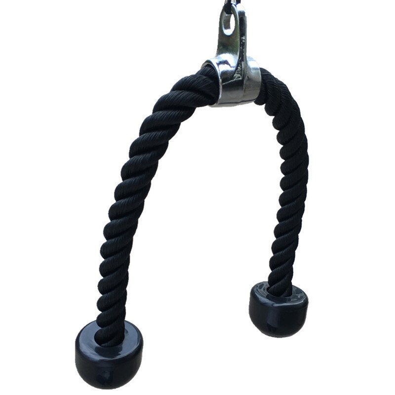 Tricep Rope Biceps Band Pull Rope Fitness Equipment Bodybuilding Muscle Training Arm Shoulder Strength Exercise Rope Accessories