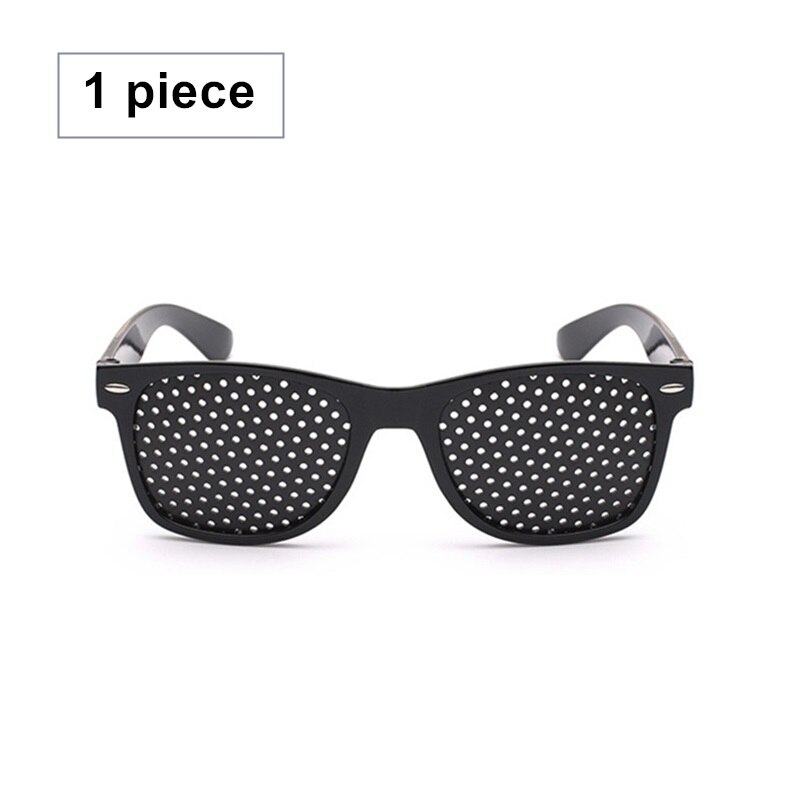 SWOKENCE Small Hole Goggles Anti Fatigue Myopia Prevention Eyewear Pinhole Protective Glasses Eyesight Corrected Spectacles F110: 1 piece