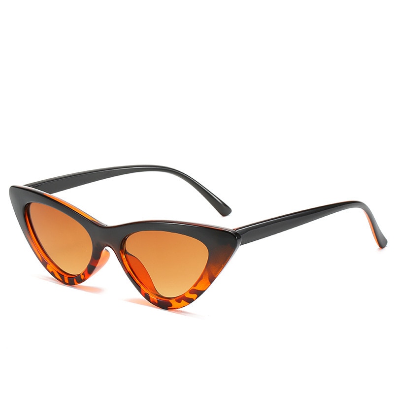Cat eye solglasögon dam vintage små solglasögon  uv400 svarta nyanser retro cateye lunette de soleil femme oculos