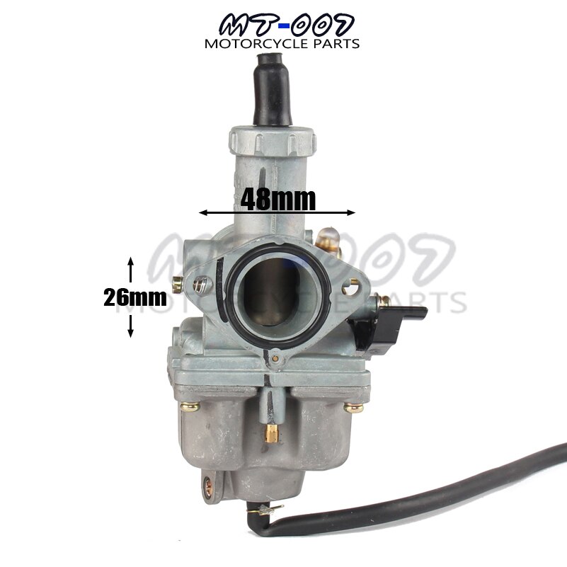 PZ26 26mm gaźnik węglowodany gaźnika dla Honda CB125 XL125S TRX250 TRX 250EX XR100 XR200 CG CB 125 150 cc ATV Quad silnik terenowy motocykl