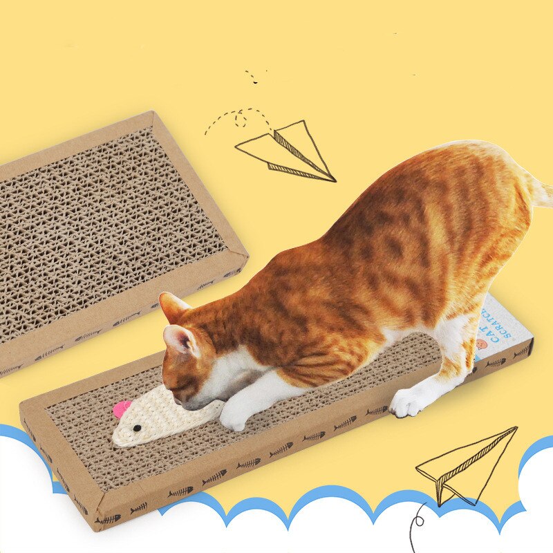 1 Pc Sisal Cat Toy Scratch Board Pad Cats Climber Bed Pet Interactive Scratcher Play Scratch Bite Toys Cat Accessories Mascotas