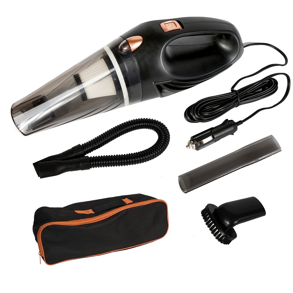 120W Sterke Zuigkracht Stofzuiger Voor Auto 4800Pa Handheld 12V Auto Elektronica Nat & Droog Dual gebruik Spare Filter Stofzuiger