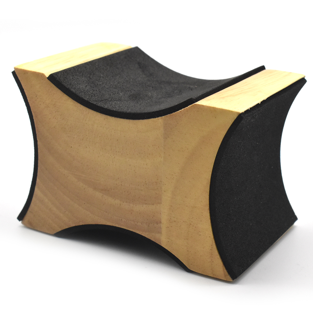 2-Use-Höhe für Gitarre, Gitarre, Nackenstütze, Ständer, Gitarre, Ukulelen, Violine, Gitarre, Nackenstütze, Gitarrenbauer-Reparatur-Werkzeug: YELLOW