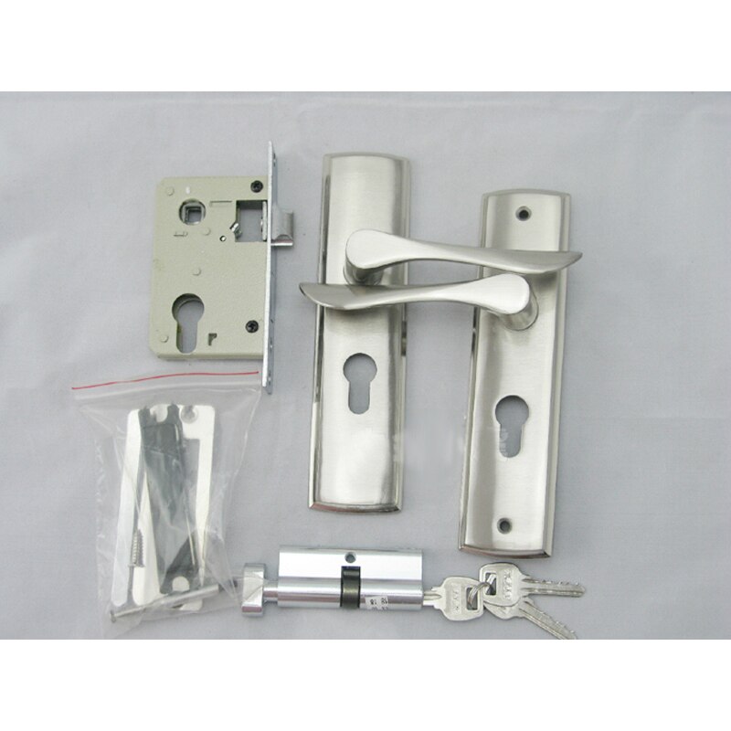 Modern Style Door lock Interior Room Aluminum Handle Lock For Wooden Door