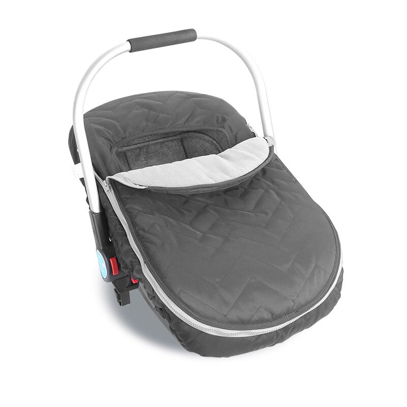 Fleece baby korg bilstol täcker vinter tjocka sammet höst varma newbrons kokong korg fotmuff i baby resor utomhus: B