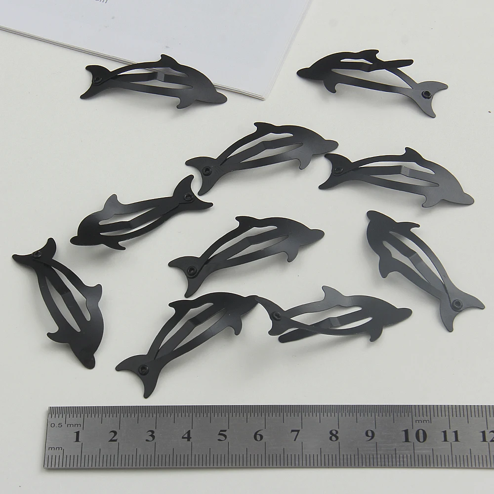 Pasador de estilo Y2K para mujer, horquillas negras simples, Clips BB, tocado, pasadores, accesorios para el cabello, 10/6 piezas: L / Rosa