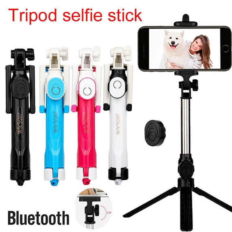 Pymh Bluetooth Selfie Stick Remote Uitschuifbare Handheld Selfie Self Telefoon Stok Monopod Bluetooth Sluiter Statief
