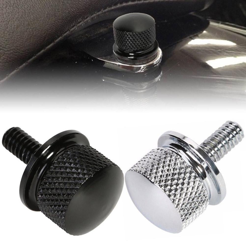 Rvs Motorfiets Seat Bolt Tab Schroef Mount Knop Cover Voor Harley Sportster Dyna Fatboy Road King Softail