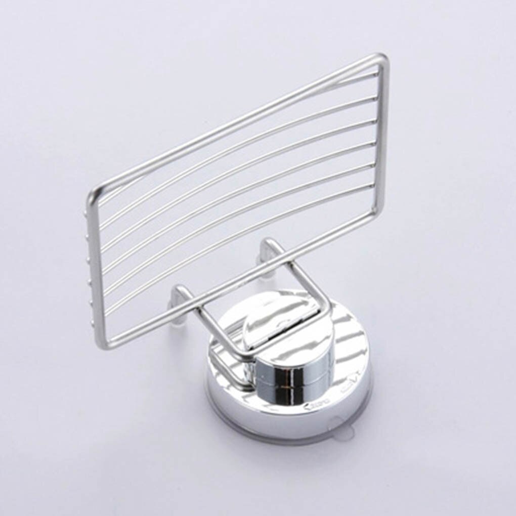 Zuignap Zeephouder Afvoer Rvs Wand Zeepbakje Douche Box Schotel Punch-Gratis Badkamer Accessoires