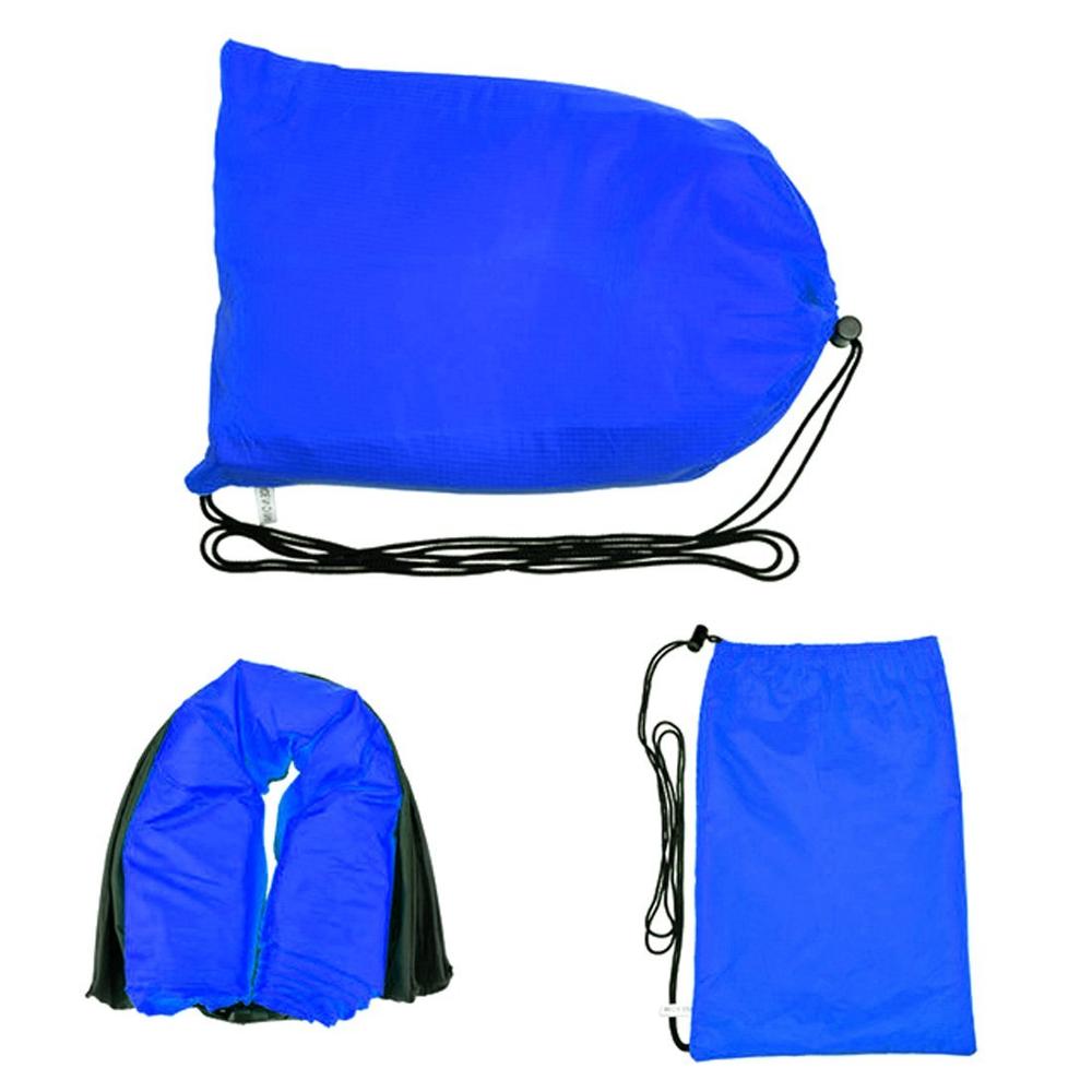 Canapé gonflable banane canapé lumière sac de couchage étanche air camping canapés de couchage adulte plage chaise longue pliage rapide