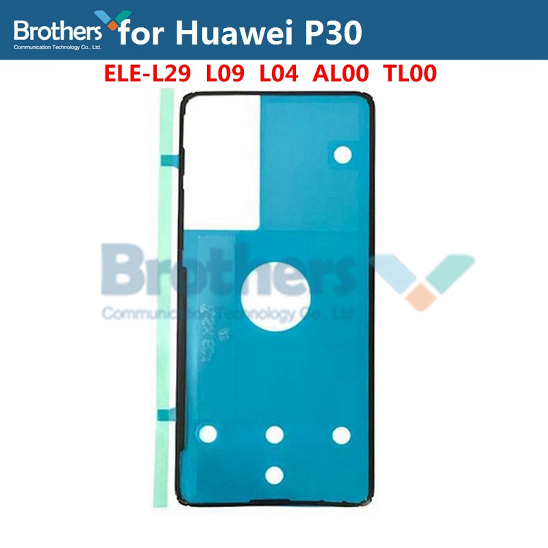 Per Huawei P20 P20Pro P30 Pro Alloggiamento Della Copertura Posteriore Adesivo Per Honor 8X 9X 9 10 20 20i Sticker 3 3M Colla Coperchio Della Batteria Nastro Adesivo