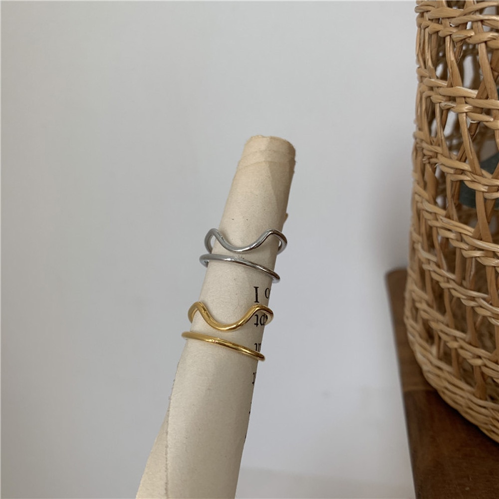 Anillos góticos de Metal para uñas finas para mujer, cubierta protectora diaria para la punta del dedo, joyería de
