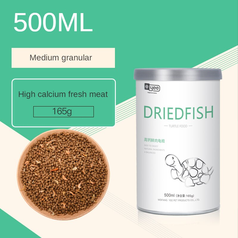 Dw aquarium yee schildpad schildpad reptielenvoer voer sticks korrels gedroogde vis garnalen rode bloedworm meelworm aquarium visvoer: Hoog calcium m