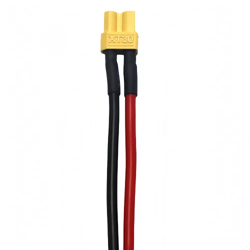 10cm RC vehicle and ship model battery ESC connection cable XT30 XT60 XT90 T EC2 EC3 EC5 EC8 male/female plug: Burgundy